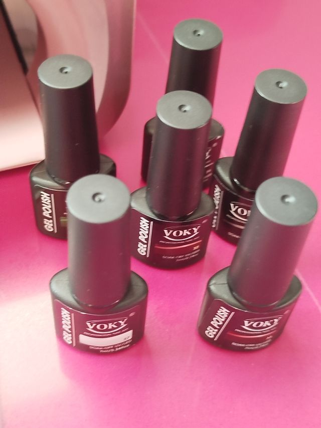 Lampara uñas SILVERCREST rosa-negra/ accesorios