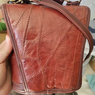 Bolso R.Monzo vintage marrón