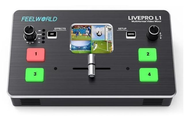 Feelworld LIVEPRO L1 - Mezclador Video - STREAMING