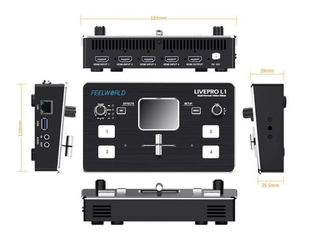 Feelworld LIVEPRO L1 - Mezclador Video - STREAMING