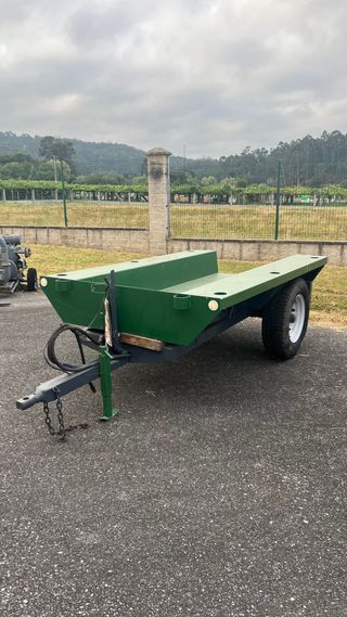 Remolque agrícola forestal con documentación 