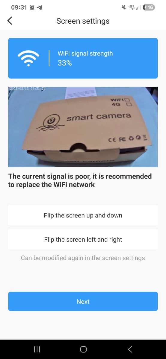 Mini videocamera WiFi - Wireless