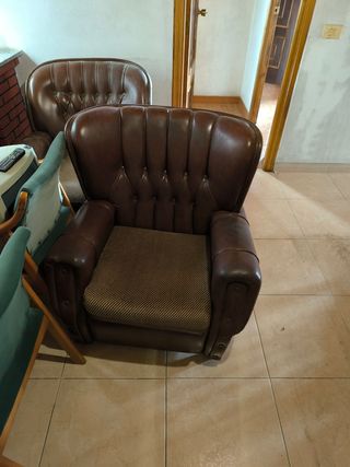 Divani in pelle vintage: 3 unità