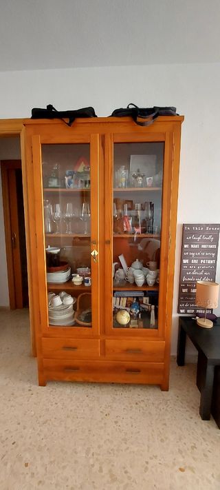 Vitrina madera - Mueble salón