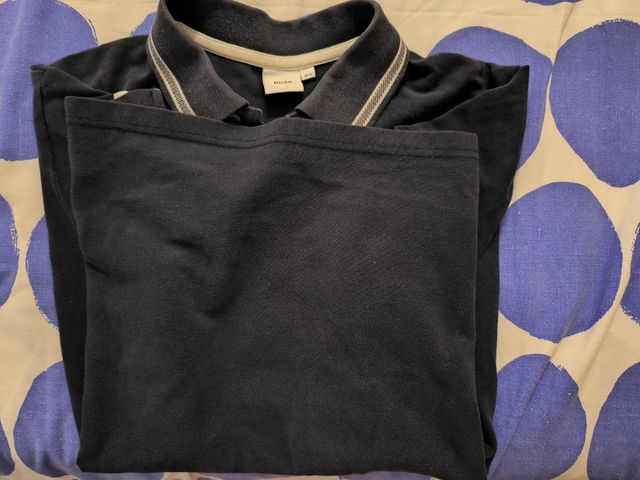Polo Hugo Boss negro - Talla 14