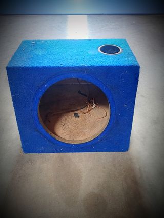 Cajón para subwoofer 12 pulgadas+bandeja 4 medios