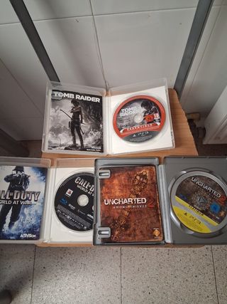 PS3: Tomb Raider, Uncharted 2, Call of Duty 
