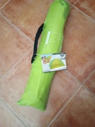 Tienda playa Pavillo - Verde-Amarilla