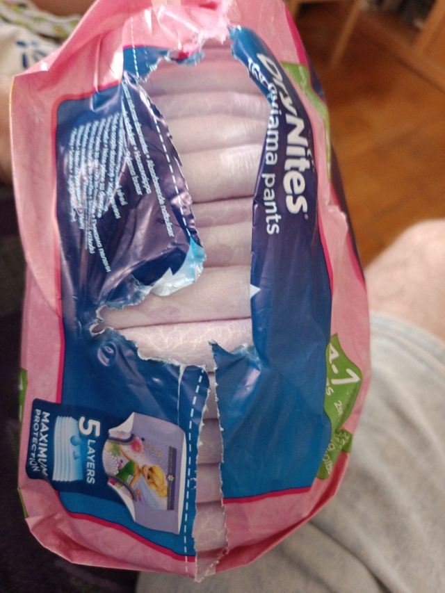 DryNites Pyjama pants niña 4-7 años x14