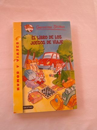 El libro de los juegos de viaje: Geronimo Stilt...