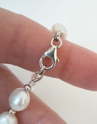 OFFERTA! Bracciale perle barocche e AG 925