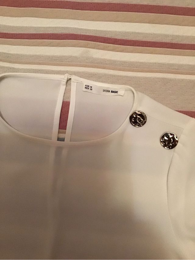 Blusa blanca Sfera talla M
