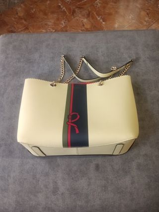 Bolso Roberta di Camerino beige