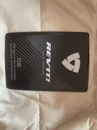 Chaqueta moto mujer Revit - Gris. Talla 36