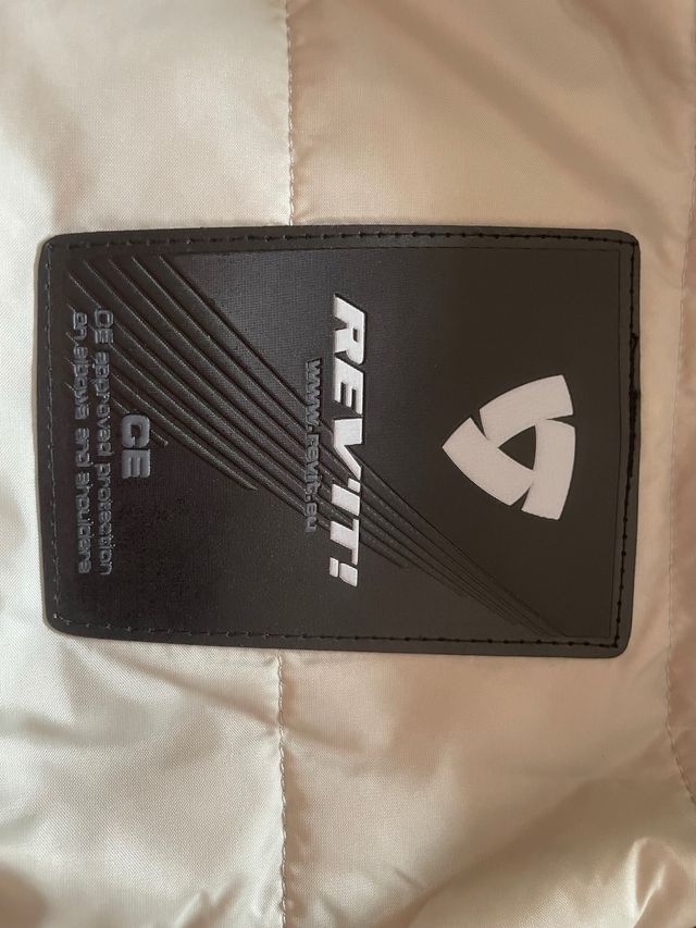 Chaqueta moto mujer Revit - Gris. Talla 36