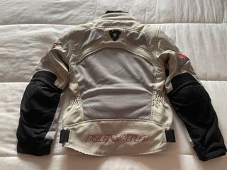 Chaqueta moto mujer Revit - Gris. Talla 36