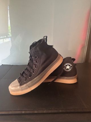 Converse negras - zapatillas altas