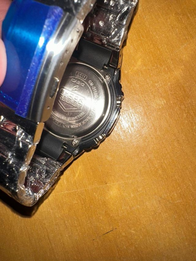 G-Shock Casio - Reloj plateado