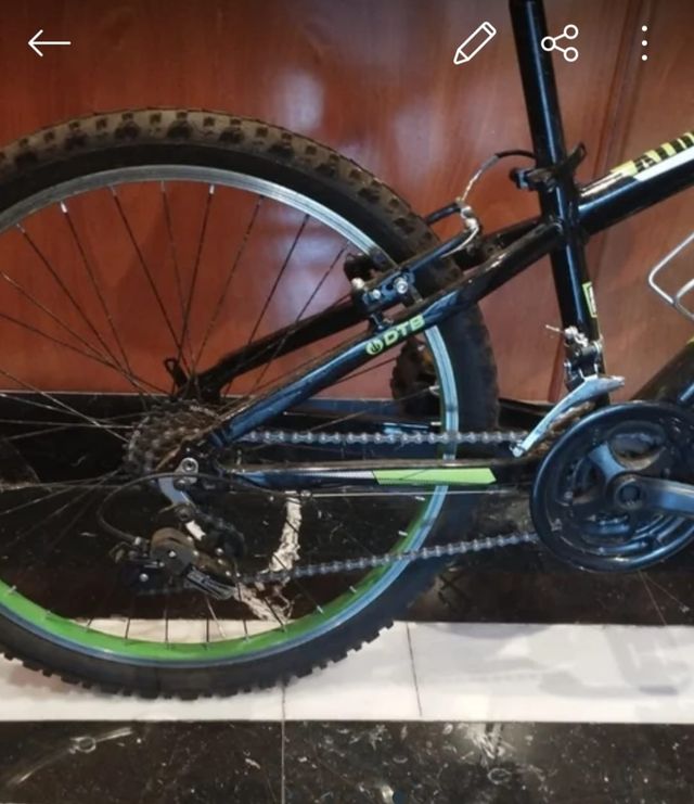 Bicicleta dtb extreme 240 ,20 pulgadas