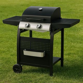 Barbacoa a gas 2 quemadores - A estrenar