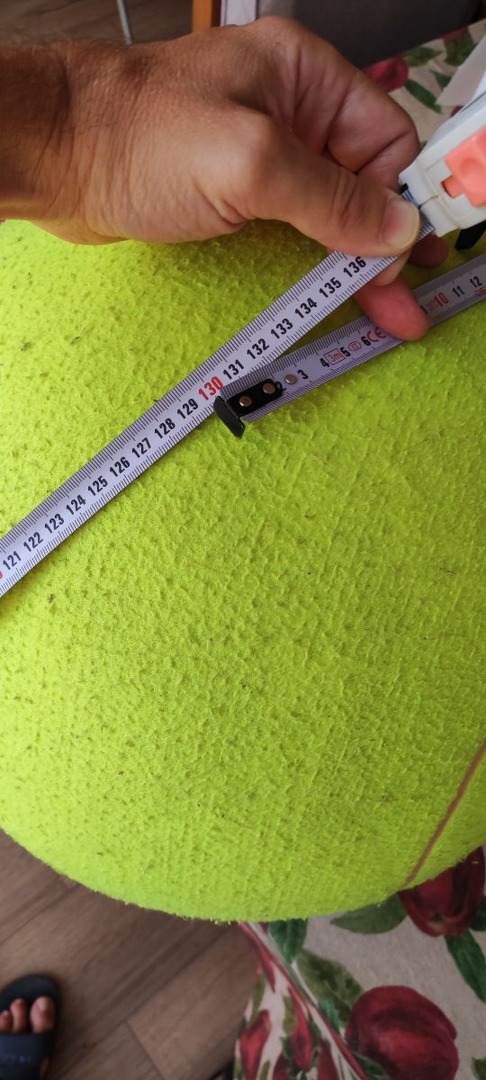 Pelota tenis gigante