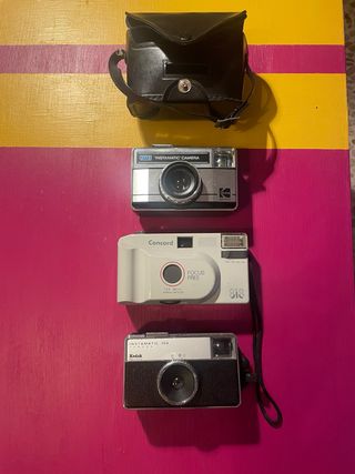 3 Macchine Fotografiche Vintage