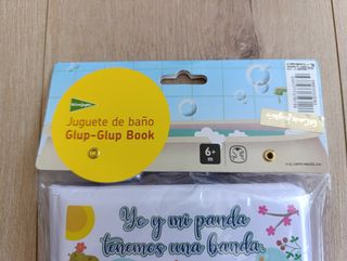 Libro baño bebé Glup-Glup Book
