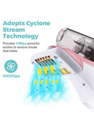 Aspirapolvere portatile rosa