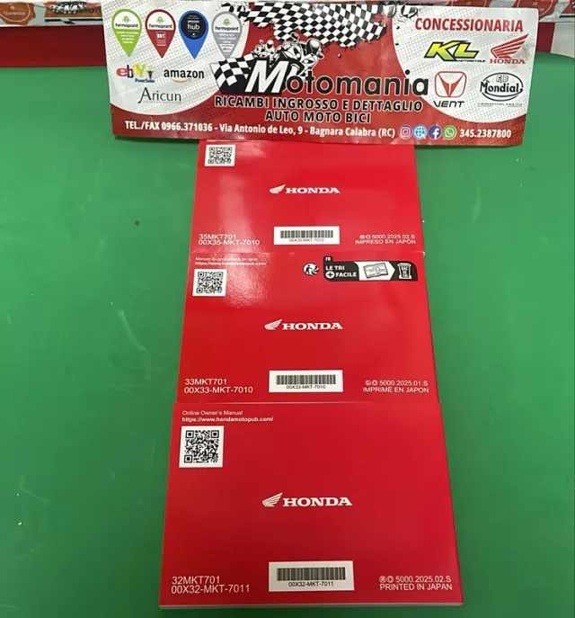 manuale d'istruzioni per honda xadv 750 cc