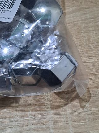 Tapones tuercas ruedas  19mm 20 uds