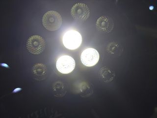 Focos LED discoteca: luces RGB con prograndor y so