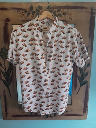 Camisa Mumy Room pez payaso talla L