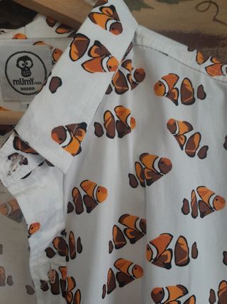 Camisa Mumy Room pez payaso talla L