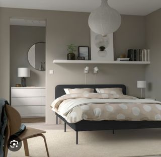 Cama Ikea Slattum 140x200