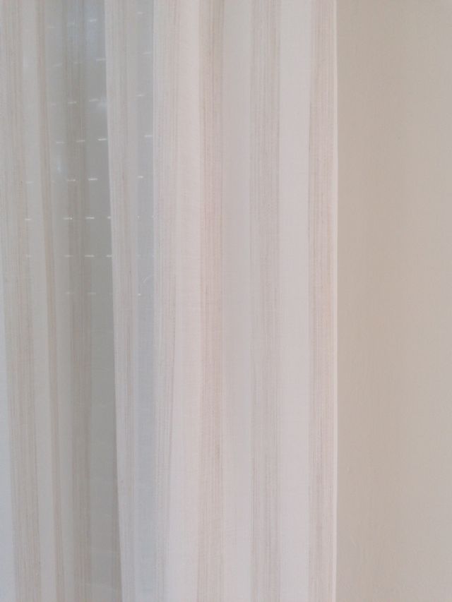Cortinas blancas - una entera