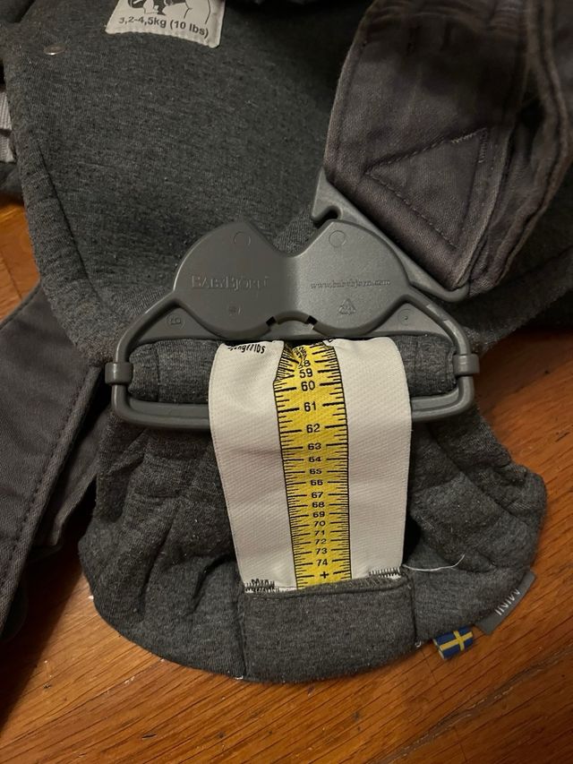 Babybjörn Portabebés Gris