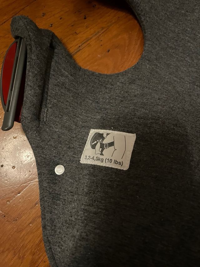 Babybjörn Portabebés Gris