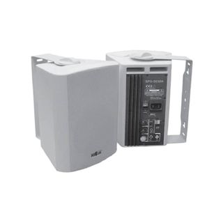 Altavoces blancos autoamplificados 60w ABTUS (2 un