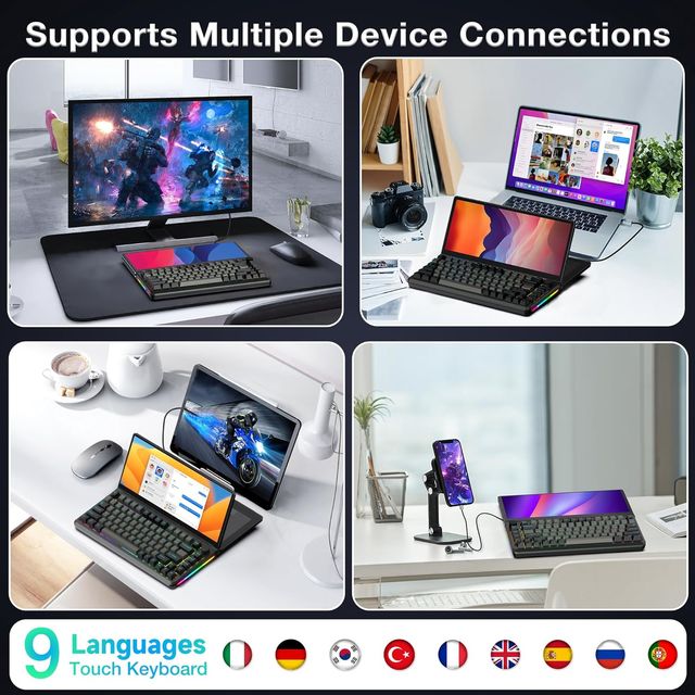 Kwumsy K3: Teclado con Pantalla