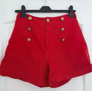 Shorts rojos Zara - Talla M