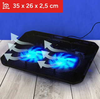 Base refrigeradora portátil 35x26cm