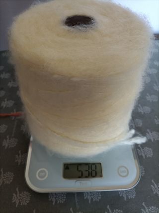Filati lana mohair: 3 rocche colori assortiti