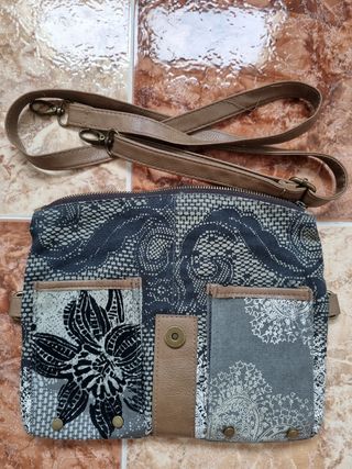 Bolso Desigual marrón-beige