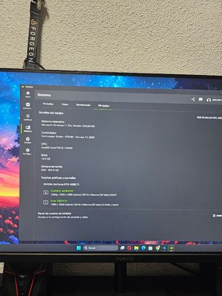 Pc gaming setup completo