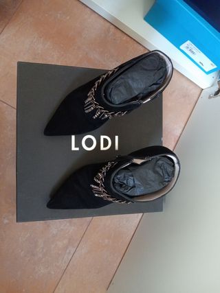 Botines LODI negros, talla 38