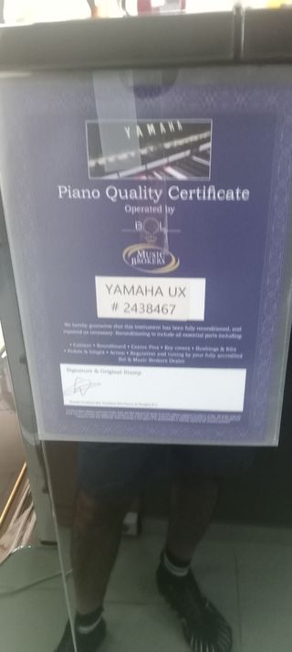 Piano Yamaha U3 Acústico