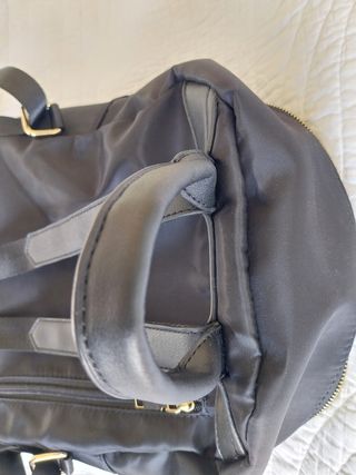 Mochila negra - Bolso bandolera