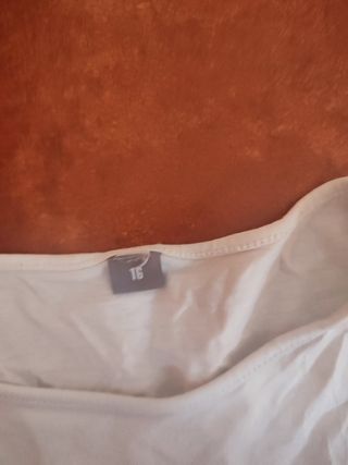 Camiseta blanca niña bici París