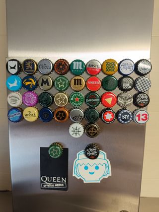 Chapas cerveza - Imanes colección