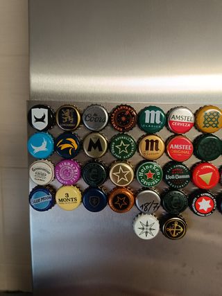Chapas cerveza - Imanes colección